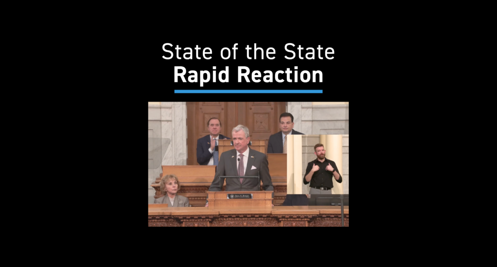 State Of The State 2023: Rapid Reaction - New Jersey Policy Perspective